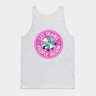 Let Trans People Bloom - Trans Rights Tank Top